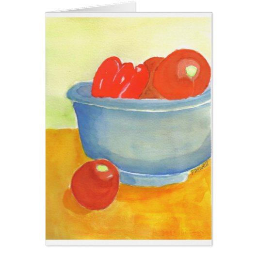 Bowl of Vegetables Cards (Front)