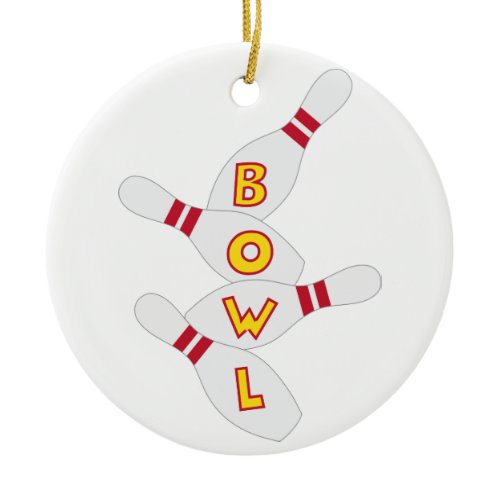 Bowl Sign Ceramic Ornament