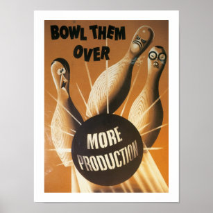 Bowl Them Over...More Production Poster