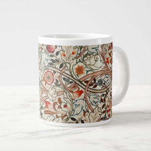 Bowl William Morris floral art design Giant Coffee Mug