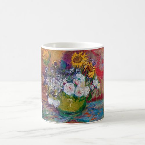 Bowl with Flowers Van Gogh Coffee Mug
