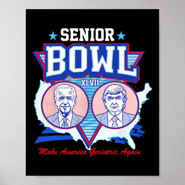 Bowl Xlvii Trump Still Voting Convicted Felon 2024 Poster (Front)