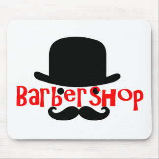Bowler Barbershopper Mouse Pad