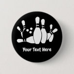 Bowler Bowling Ball Pins Custom