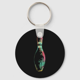 Bowler Gifts For Men Women Colorful Style Bowling Keychain
