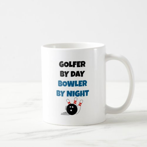 Bowler Golfer Coffee Mug
