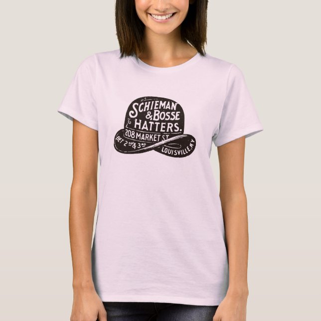Bowler Hat Advertisement T-Shirt (Front)