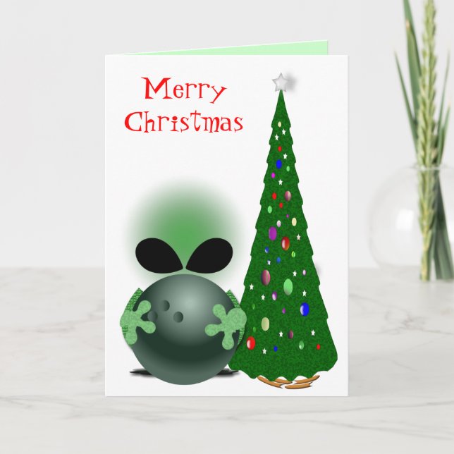 Bowler's Christmas Holiday Card (Front)