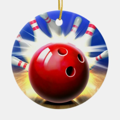 BOWLERS COOL CHRISTMAS ORNAMENT