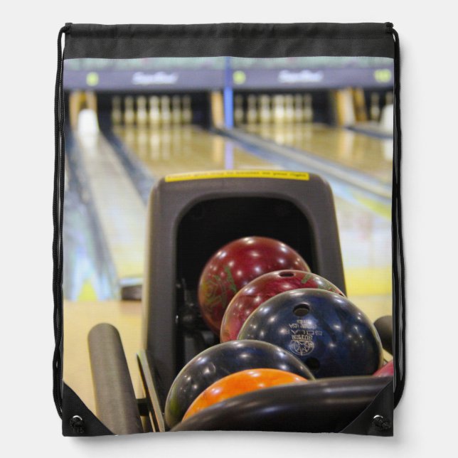 Bowler's Drawstring Backpack (Front)