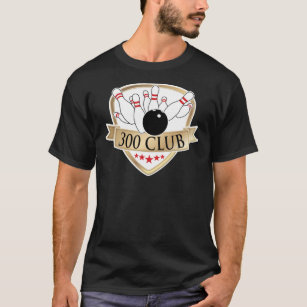 Bowling 300 Club - Perfect Game Logo  Graphic Clas T-Shirt