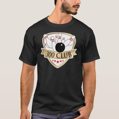 Bowling 300 Club _ Perfect Game Logo  Graphic Clas T_Shirt