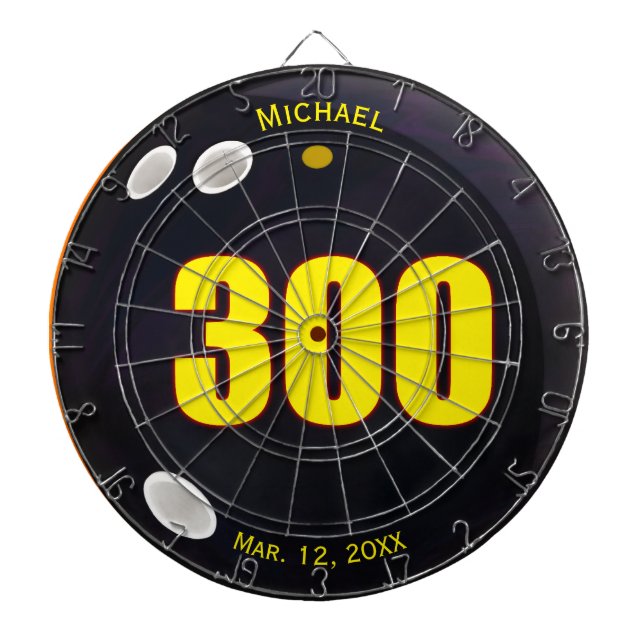 Bowling, 300 Perfect Game, Bowling Ball Design, Da Dart Board (Front)