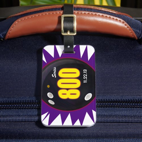 Bowling 800 Series Bowling Ball Bag Luggage Tag