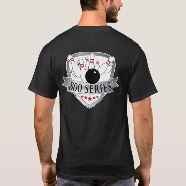 Bowling 800 Series - Logo / Graphic T-Shirt (Back)