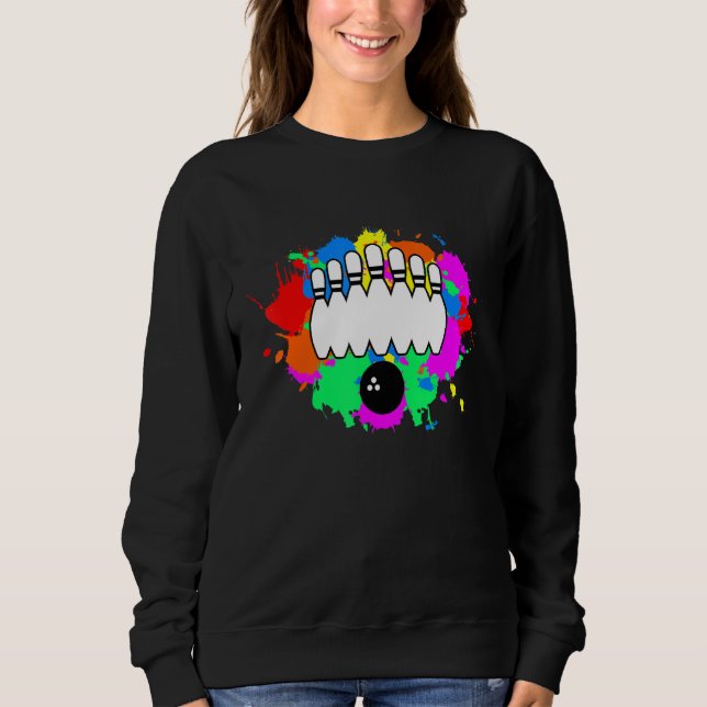 Bowling Accessories Bowlers Bowling Graphic For Me Sweatshirt (Front)