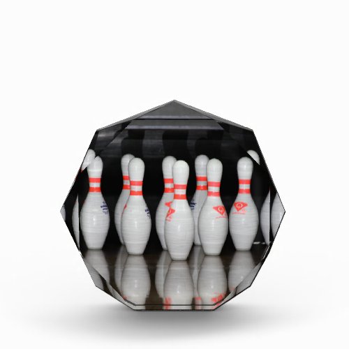 Bowling Acrylic Award