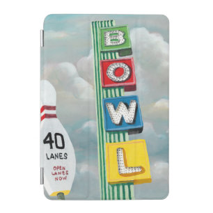 Bowling Alley Artwork iPad Mini Cover