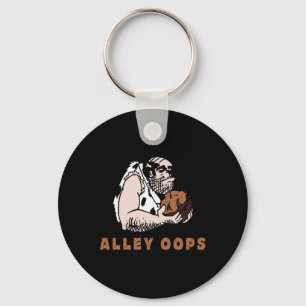 Bowling Alley Oops Caveman T Shirt Keychain