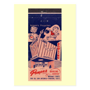 Vintage Bowling Postcards No Minimum Quantity Zazzle