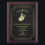 Bowling Award Plaque<br><div class="desc">Bowling - Designed by Norman Reutter</div>