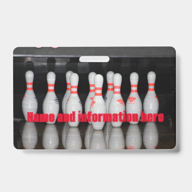 Bowling Badge (Front)