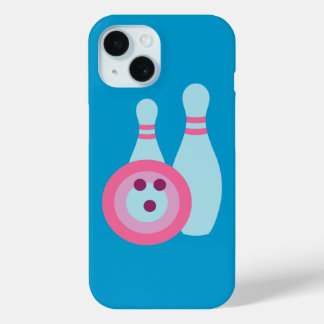 Bowling Ball and Pins iPhone Case