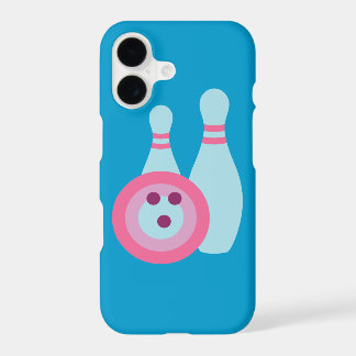 Bowling Ball and Pins iPhone Case