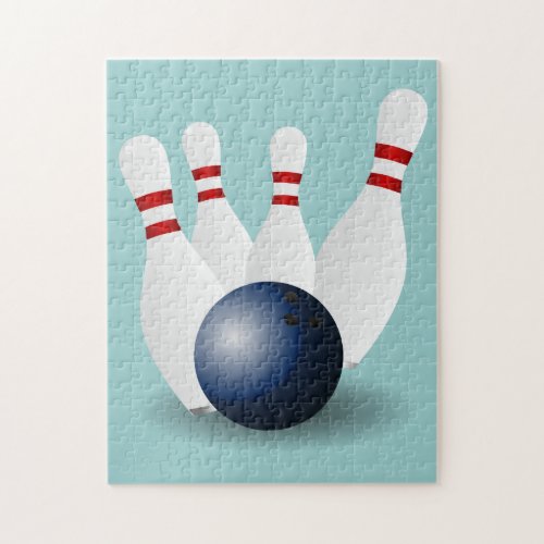 Bowling Ball and Pins Puzzle