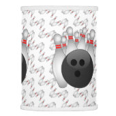 Bowling Ball And Ten Pins Lamp Shade (Right)