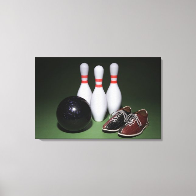 Bowling Ball Canvas Print (Front)