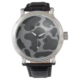 Bowling Ball Cow Gray Watch