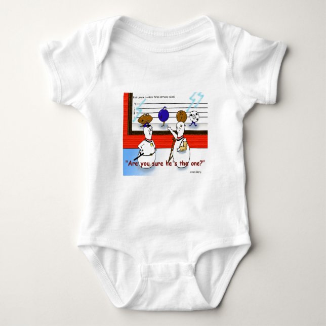 Bowling Ball Crimes Funny Gifts & Collectibles Baby Bodysuit (Front)