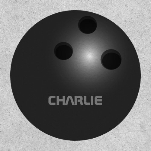 Bowling Ball custom name Patch