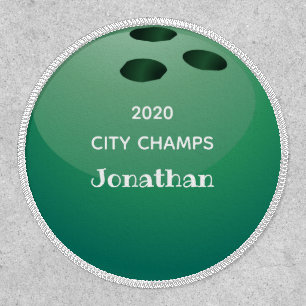 Bowling Ball Design Patch