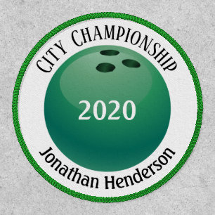 Bowling Ball Design Patch