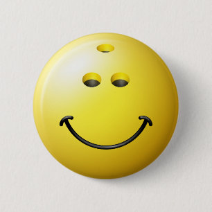 Bowling Ball Face Button