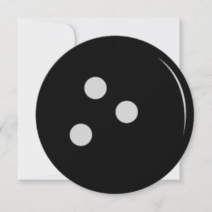 Bowling Ball Invitation