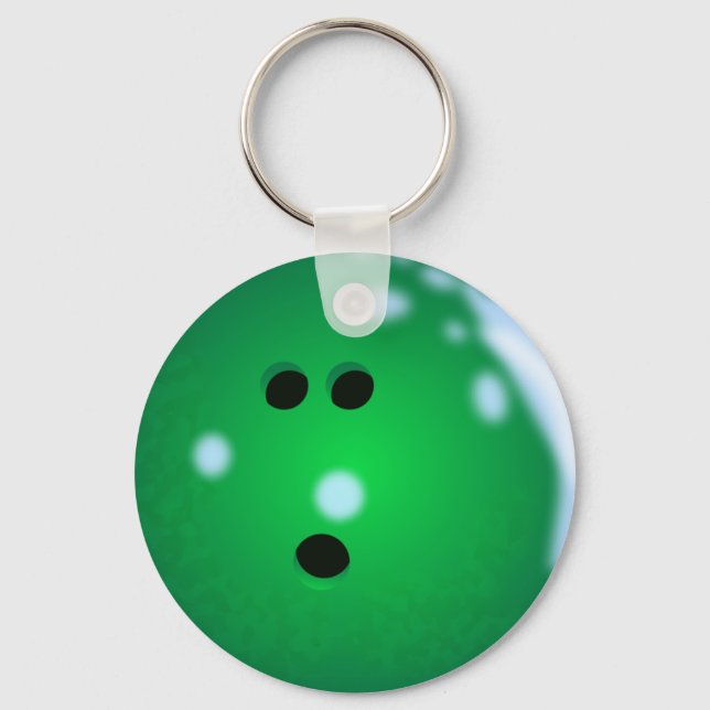 Bowling Ball Keychain (Front)