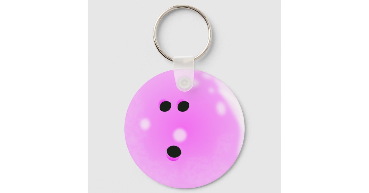 Bowling Ball Keychain Zazzle