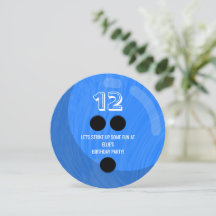 Bowling Ball | Kids Birthday Party | Blue