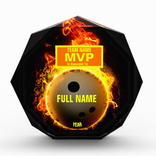 BOWLING BALL MVP AWARD (Front)