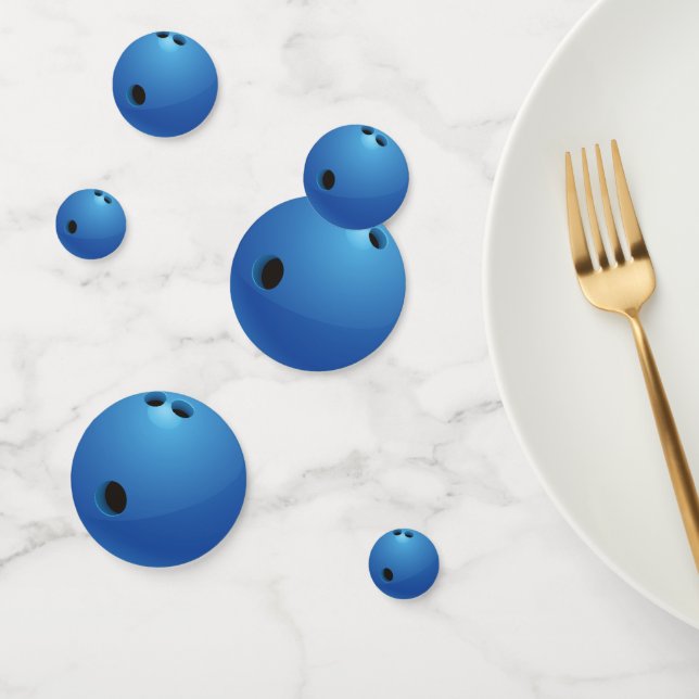 Bowling Ball Party Table Confetti (Group)