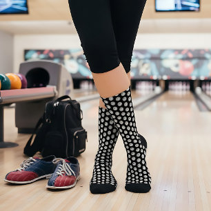 Bowling Ball Pattern Socks