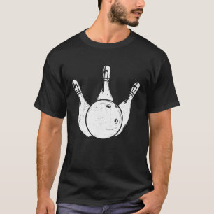 Bowling Ball Pin Bowler Strike Bowling Legend Bowl T-Shirt
