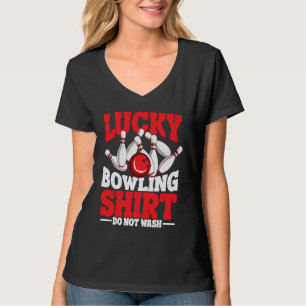 Bowling Ball Pin Bowler Strike Bowling Team Bowlin T-Shirt