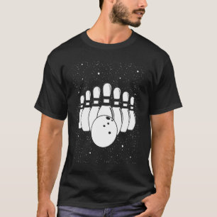 Bowling Ball Pin Bowler Strike Bowling Team Bowlin T-Shirt