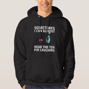 Bowling Ball Pin Men Women Kids Youth Mom Alley  1 Hoodie