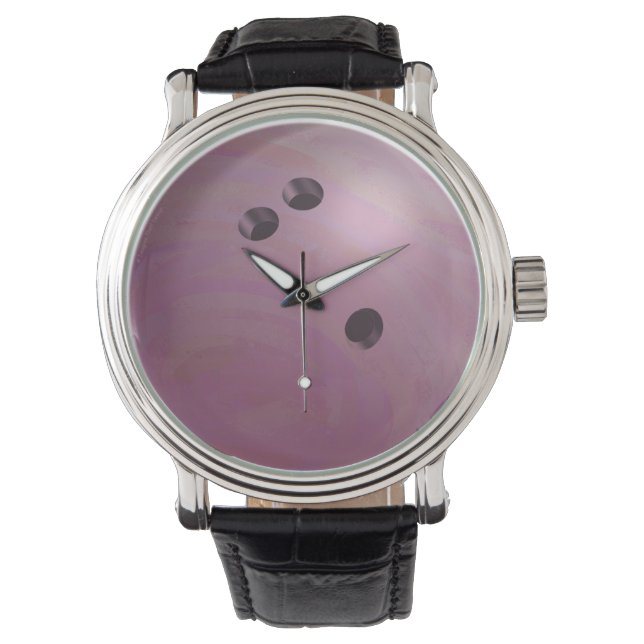 Bowling Ball Pink Watch (Front)