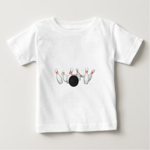 Bowling Ball & Pins: 3D Model: Baby T-Shirt